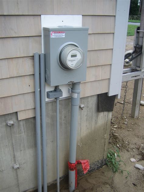 cost of replacing electric meter box|electrical meter box outside house.